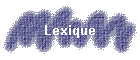 Lexique