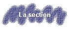 La section